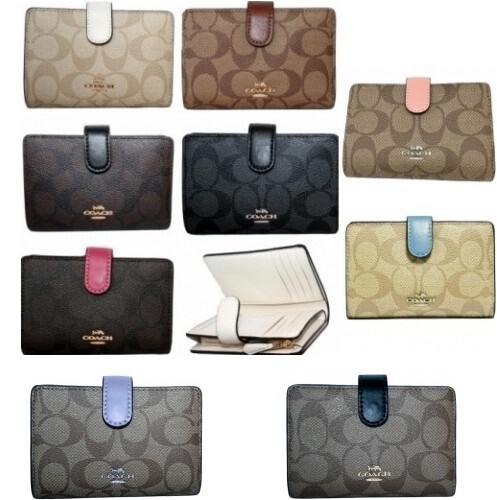 coach wallet medium